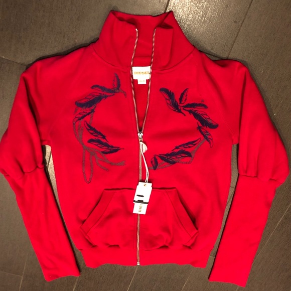 NWT Diesel zip up Jacket - Picture 2 of 7